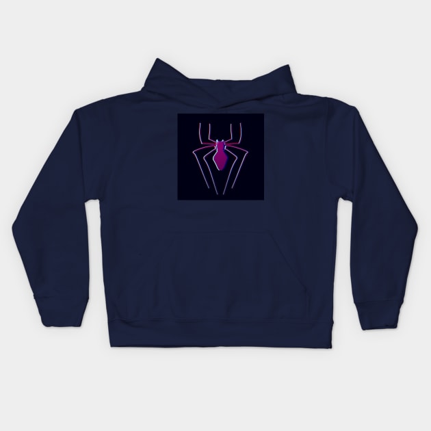 Miles Morales Spider Kids Hoodie by TeeDraw